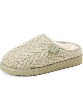 Cozy Genuine Shearling Clog Slippers for Women | 100% Natural Suede
